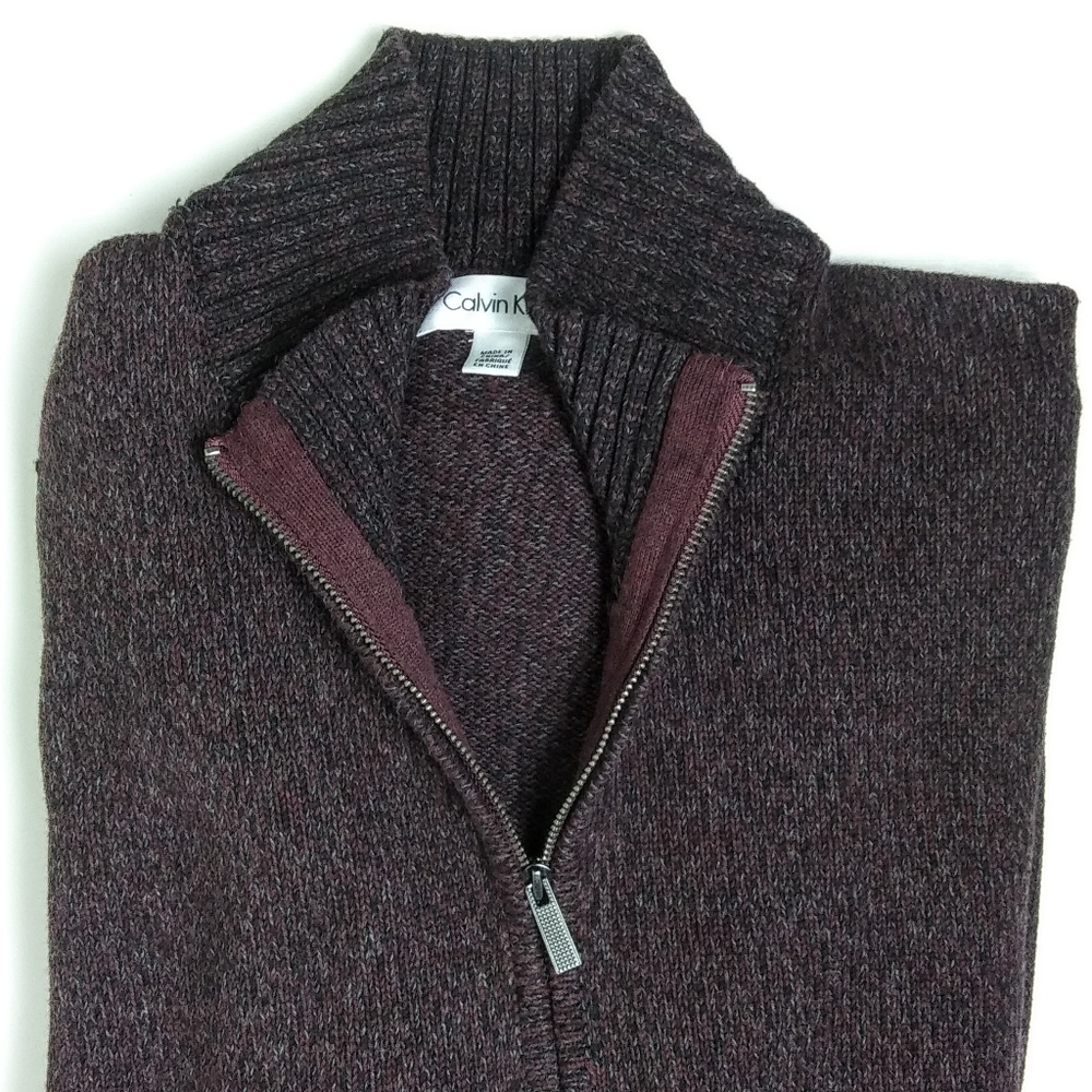 Calvin Klein Mock Neck Sweater XL/TG